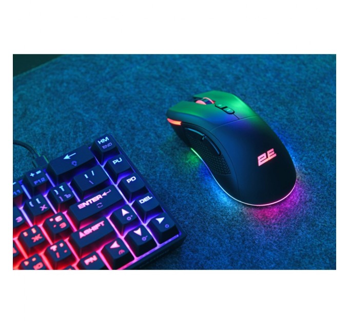 Мышка 2E Gaming MG350 Wireless/USB RGB Black (2E-MG350UB-WL)