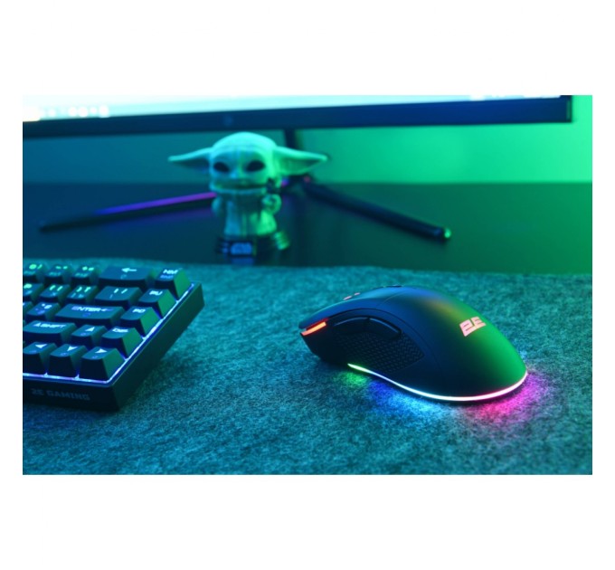 Мышка 2E Gaming MG350 Wireless/USB RGB Black (2E-MG350UB-WL)