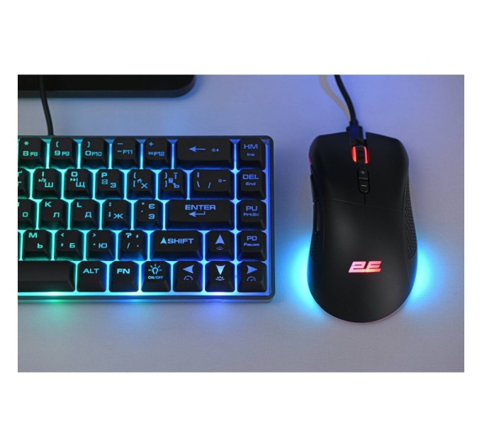 Мышка 2E Gaming MG350 Wireless/USB RGB Black (2E-MG350UB-WL)