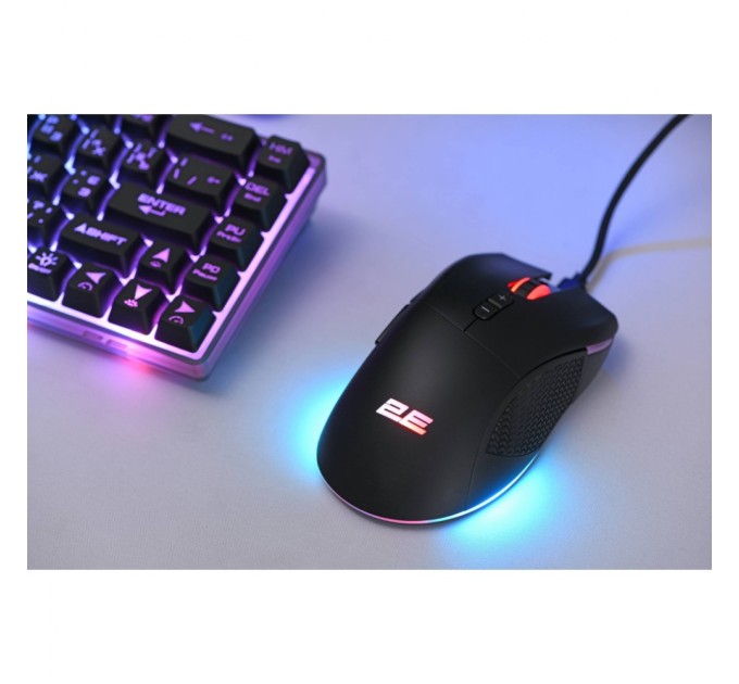 Мышка 2E Gaming MG350 Wireless/USB RGB Black (2E-MG350UB-WL)