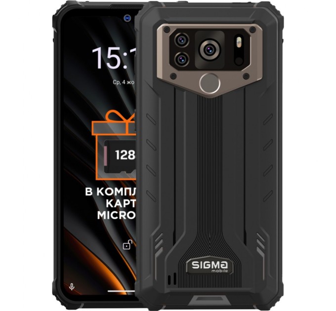 Мобільний телефон Sigma X-treme PQ55 Black (4827798337912)