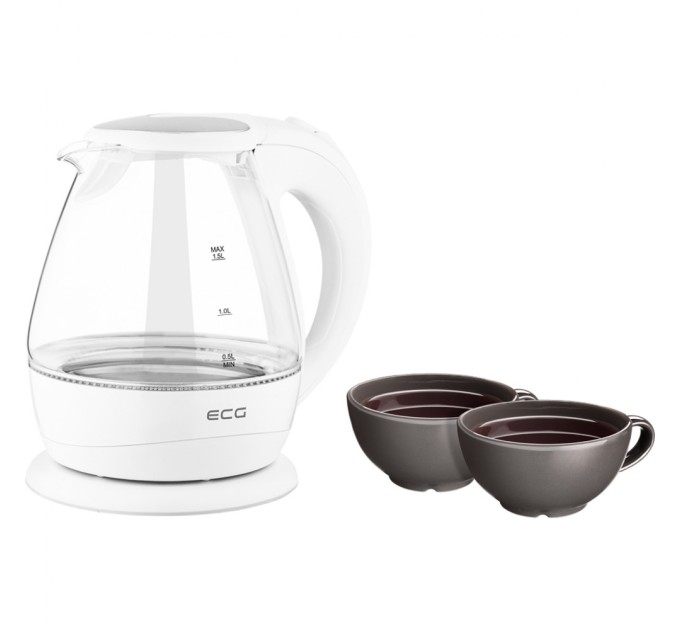 Електрочайник ECG RK 1520 Glass (RK1520 Glass)