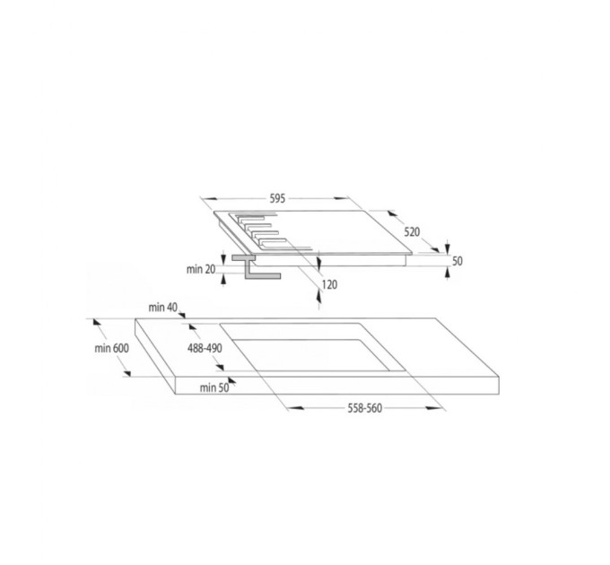 Варочна поверхня Gorenje GCI691BSC