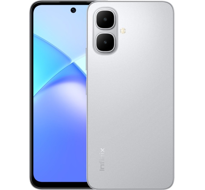 Мобільний телефон Infinix Smart 10 4/128Gb Titanium Silver (4894947084461)