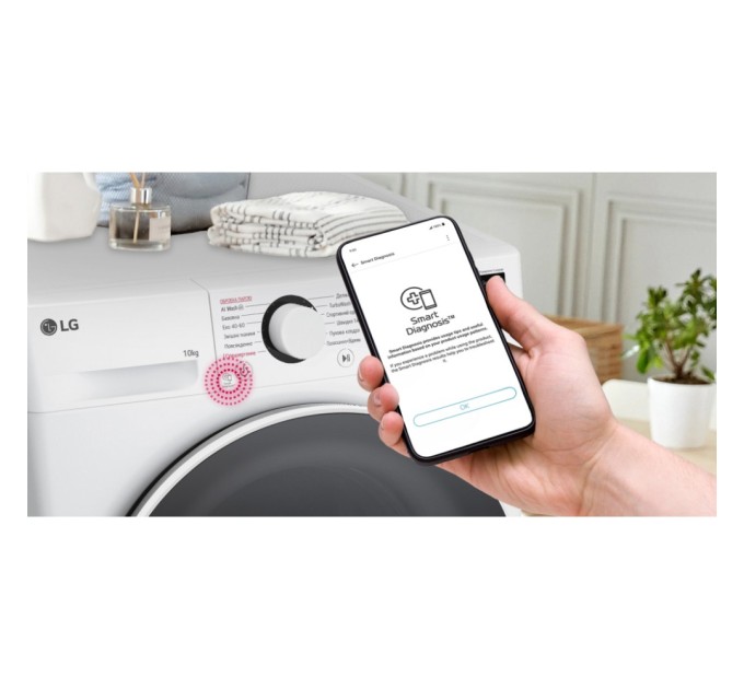 Пральна машина LG F4Y5RS0W