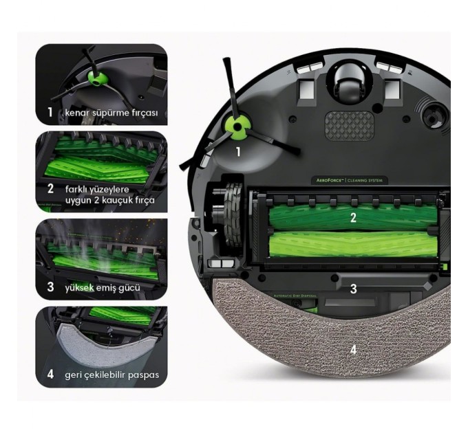 Пилосос iRobot Roomba Combo J7+ (c755840)