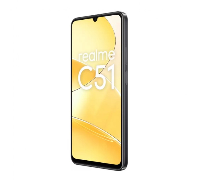 Мобільний телефон realme C51 4/128GB Carbon Black