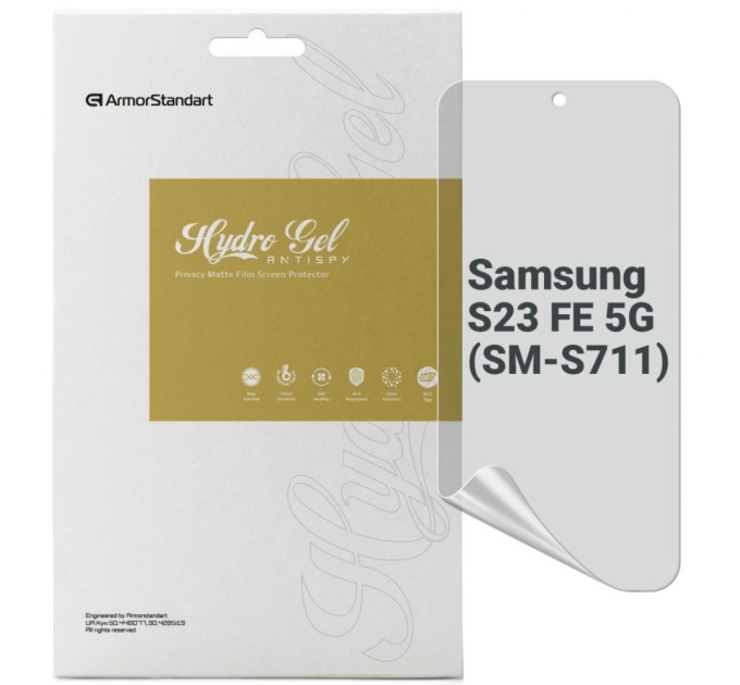 Плівка захисна Armorstandart Anti-spy Samsung S23 FE 5G (SM-S711) (ARM69542)