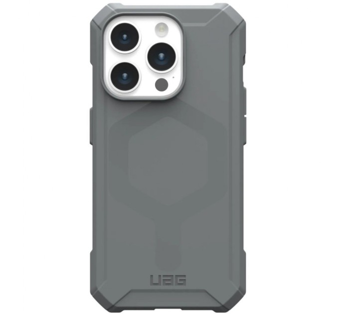 Чохол до мобільного телефона UAG Apple iPhone 15 Pro Max Essential Armor Magsafe, Silver (114296113333)