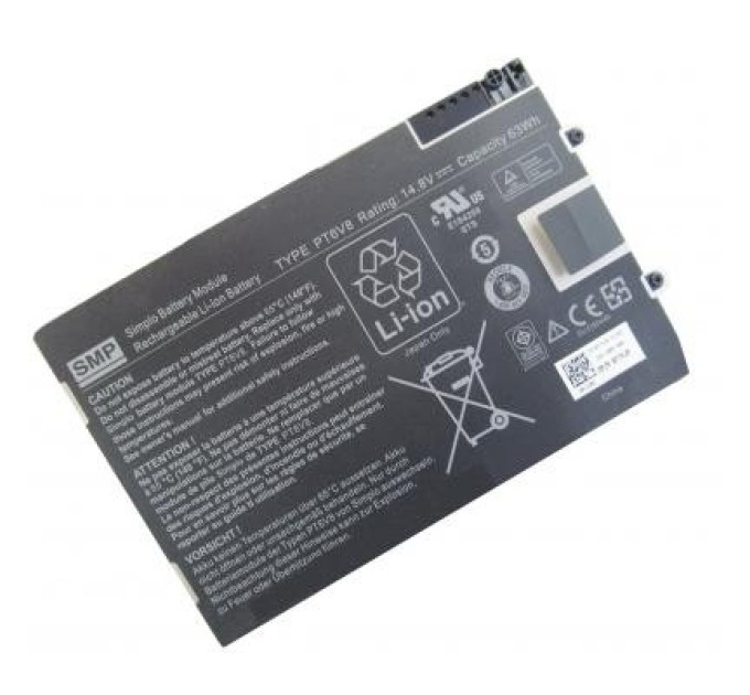 Акумулятор до ноутбука Dell Dell Alienware M11x PT6V8 63Wh (4300mAh) 8cell 14.8V Li-ion (A47014)
