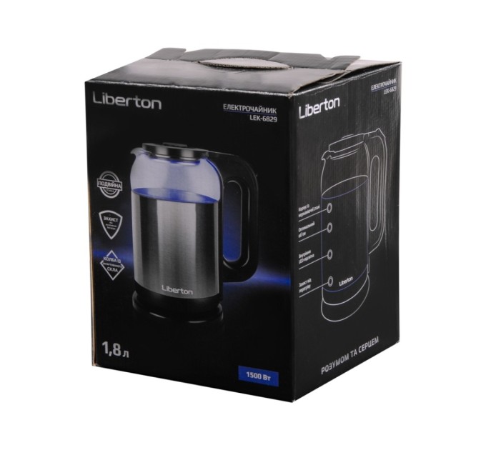 Електрочайник Liberton LEK-6829