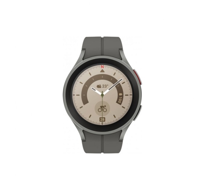 Смарт-годинник Samsung SM-R920 (Galaxy Watch 5 Pro 45mm) Titanium (SM-R920NZTASEK)