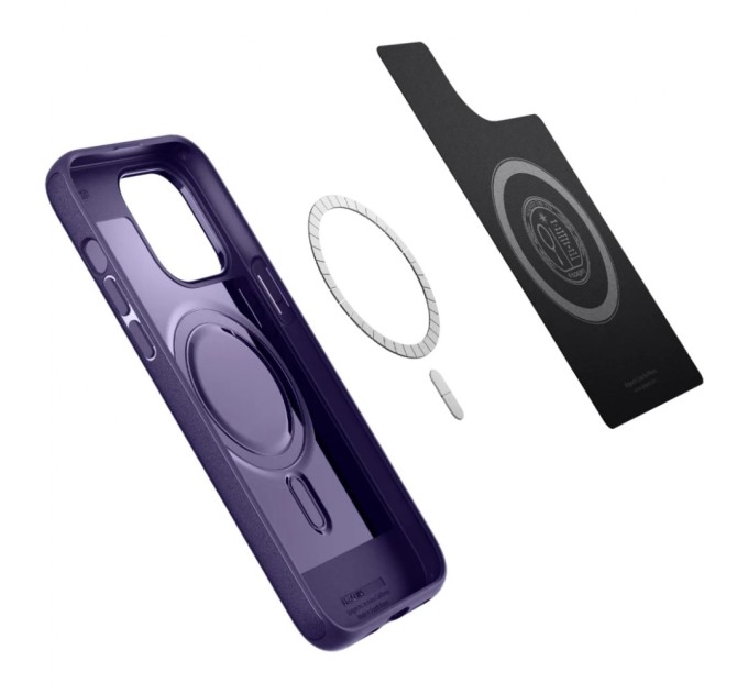 Чохол до мобільного телефона Spigen Apple Iphone 14 Pro Max Mag Armor MagFit, Deep Purple (ACS05584)