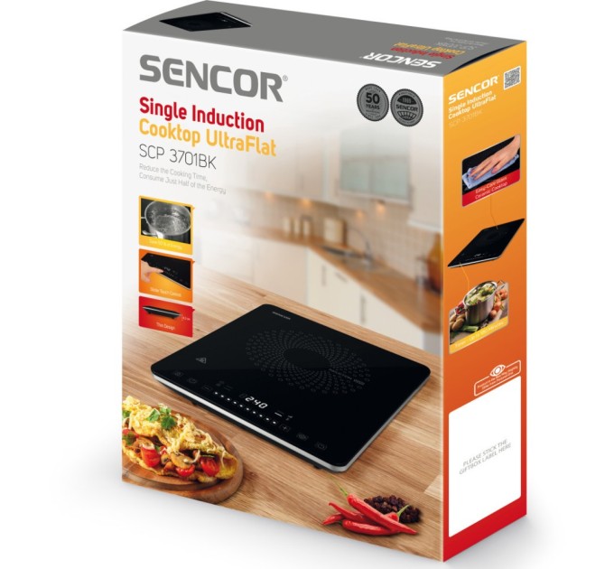 Настільна плита Sencor SCP3701BK