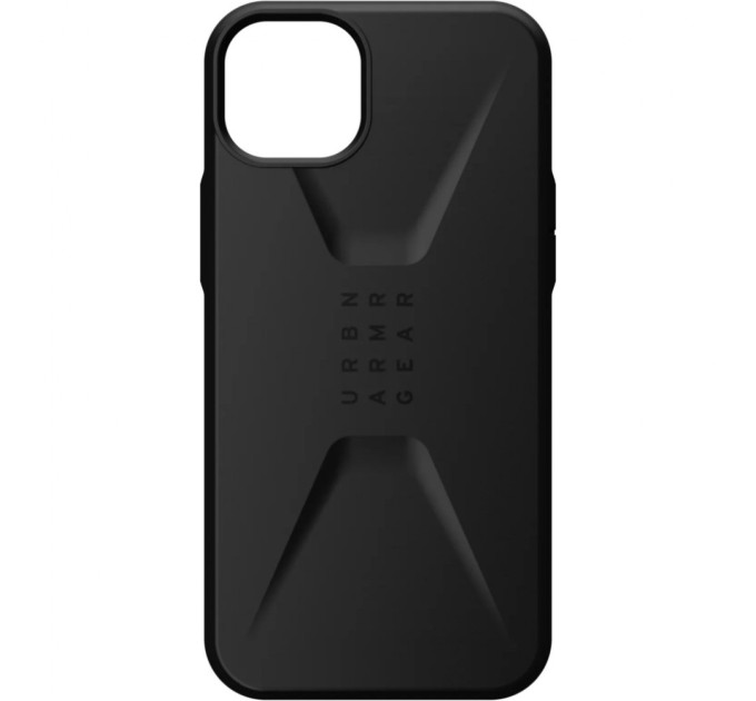 Чохол до мобільного телефона UAG Apple iPhone 14 Plus Civilian, Black (114041114040)