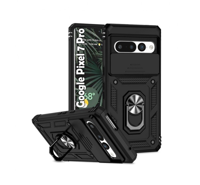 Чохол до мобільного телефона BeCover Military Google Pixel 7 Pro Black (708828)