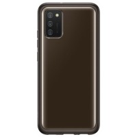 Чохол до моб. телефона Samsung Soft Clear Cover Galaxy A02s (A025) Black (EF-QA025TBEGRU)