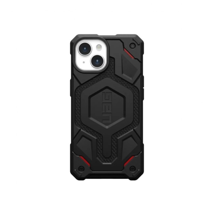 Чехол для мобильного телефона UAG Apple iPhone 15 Monarch Pro Magsafe, Kevlar Black (114219113940)