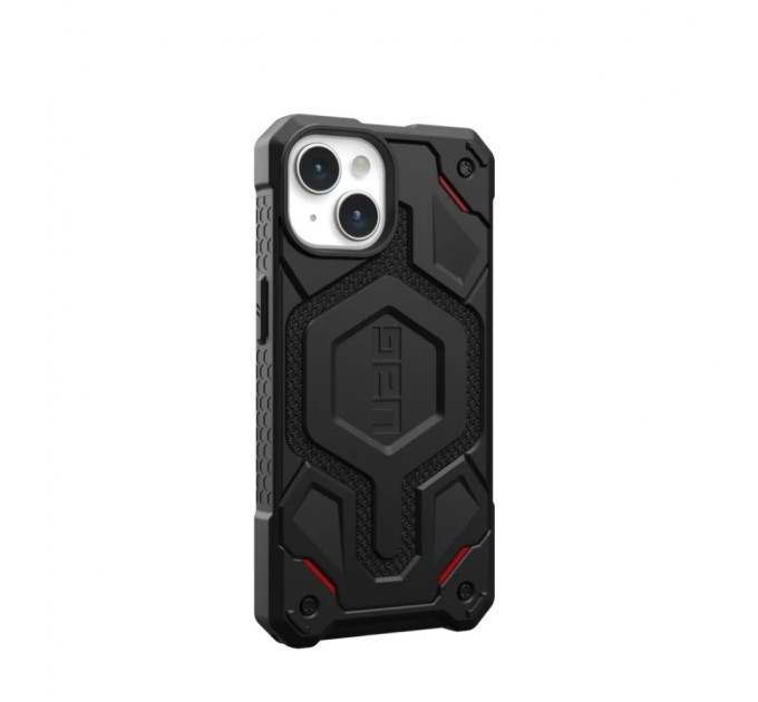 Чехол для мобильного телефона UAG Apple iPhone 15 Monarch Pro Magsafe, Kevlar Black (114219113940)