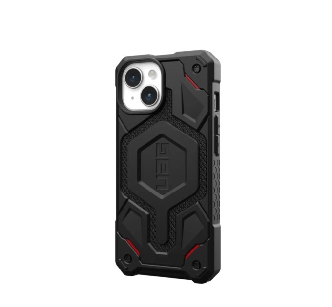 Чехол для мобильного телефона UAG Apple iPhone 15 Monarch Pro Magsafe, Kevlar Black (114219113940)