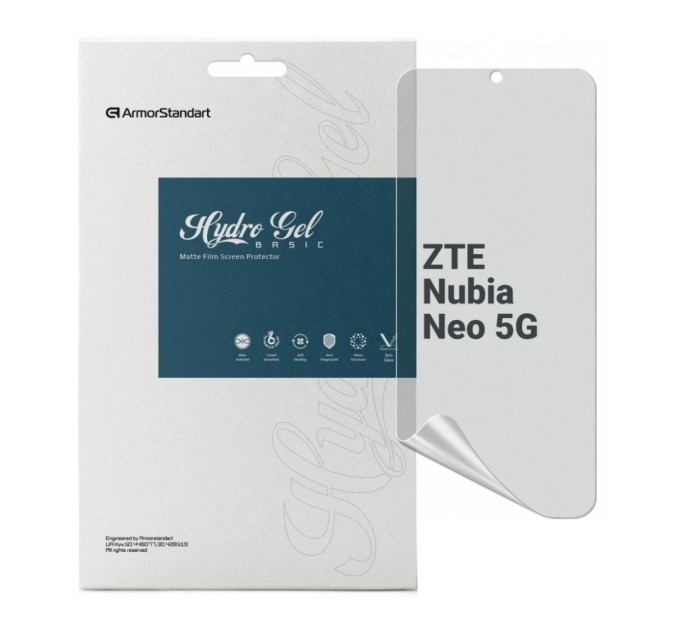 Плівка захисна Armorstandart Matte ZTE Nubia Neo 5G (ARM70664)