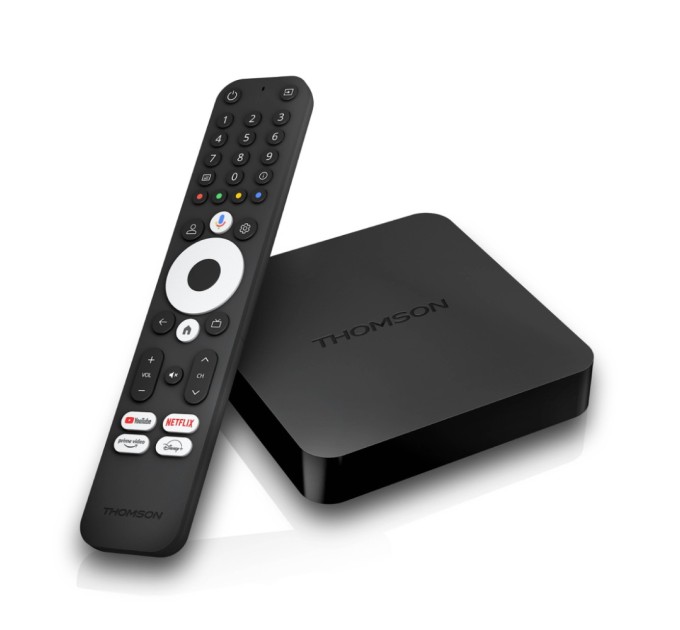 Медіаплеєр THOMSON Streaming Box 4K 2/32 GB 240G (241225)