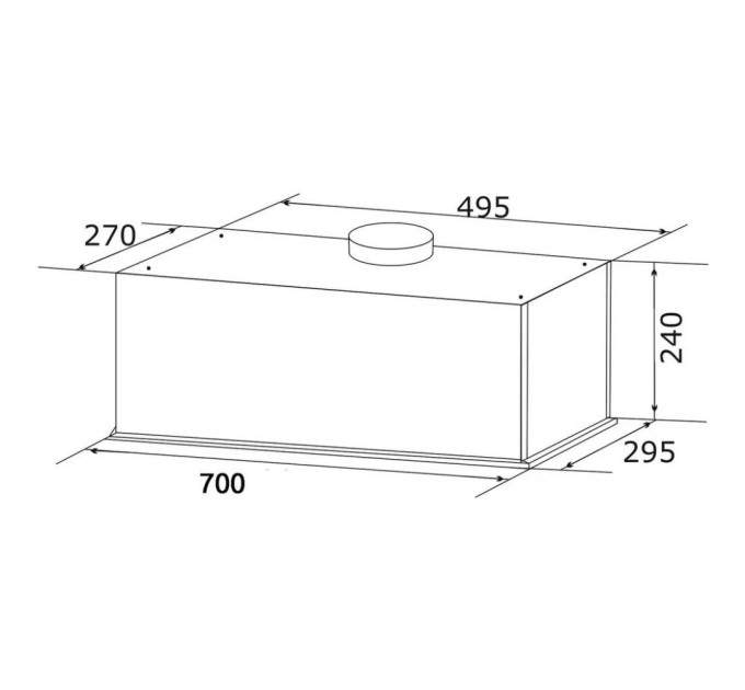 Витяжка кухонна GRANADO Palamos 4713-1200 White glass (GCH4713120055)