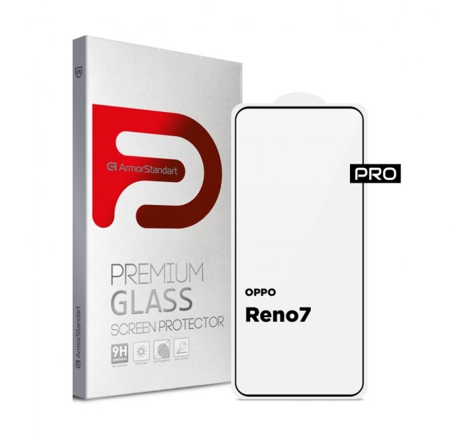 Скло захисне Armorstandart Pro OPPO Reno7 Black (ARM66553)