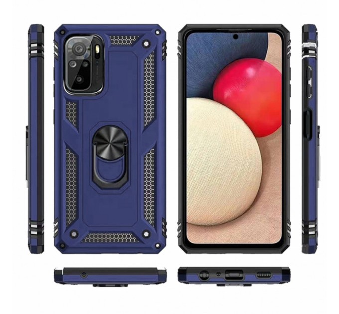 Чохол до мобільного телефона BeCover Military Xiaomi Redmi Note 10 / Note 10s Blue (706129)