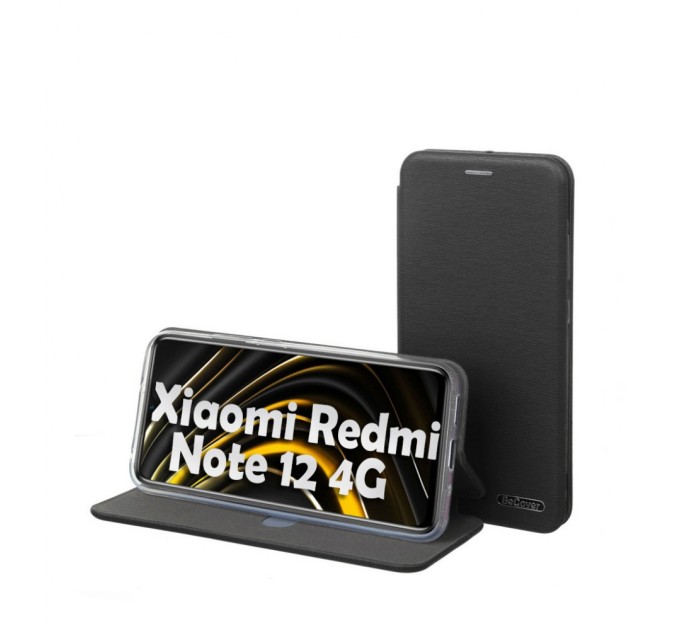 Чохол до мобільного телефона BeCover Exclusive Xiaomi Redmi Note 12 4G Black (709056)