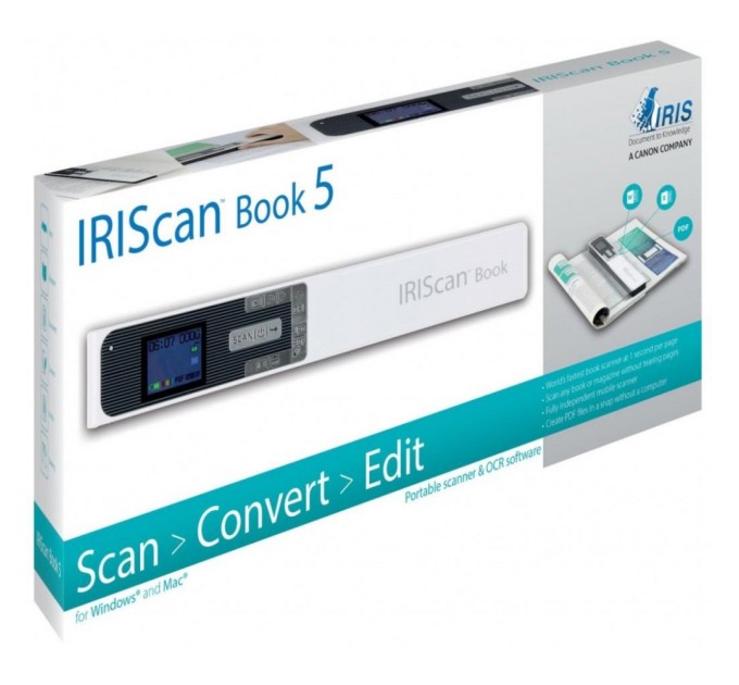 Сканер Iris IRISCan Book 5, White (458739)