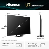 Телевізор Hisense 75U7Q