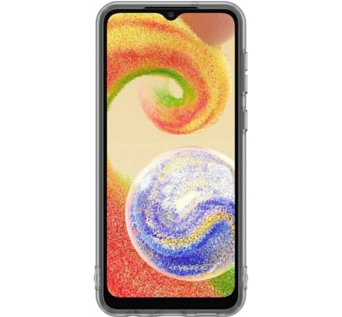 Чохол до мобільного телефона Samsung Samsung A04 Soft Clear Cover Black (EF-QA045TBEGRU)