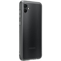 Чохол до мобільного телефона Samsung Samsung A04 Soft Clear Cover Black (EF-QA045TBEGRU)