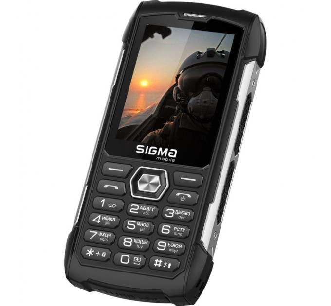 Мобільний телефон Sigma X-treme PK68 Black (4827798466711)