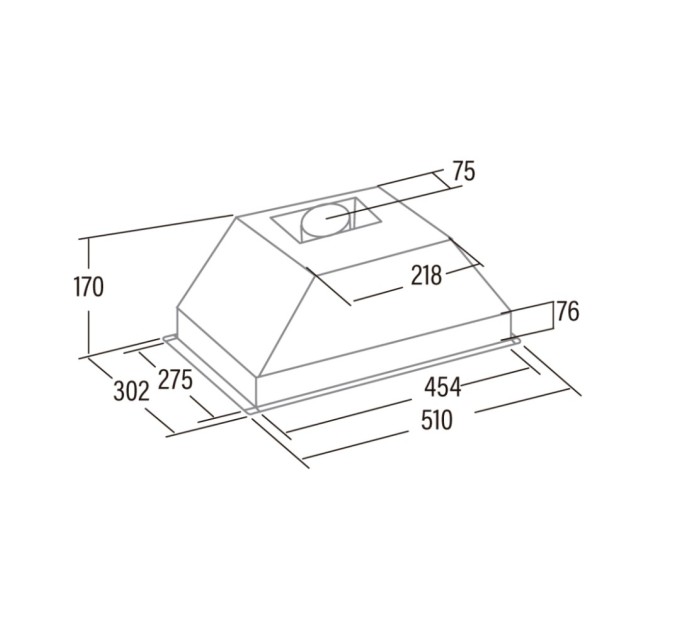 Витяжка кухонна Cata G-45 X