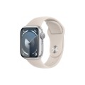 Смарт-годинник Apple Watch Series 9 GPS 41mm Silver Aluminium Case with Storm Blue Sport Band - S/M (MR903QP/A)