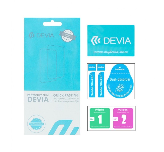 Плівка захисна Devia Realme 9i double side (DV-RM-9IFB)