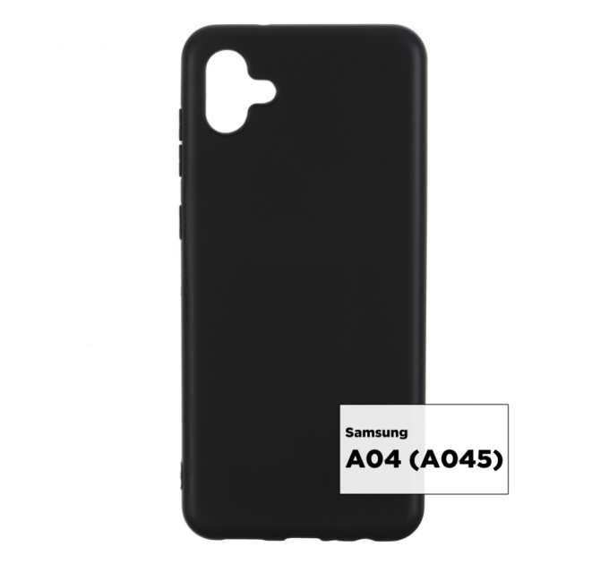 Чохол до мобільного телефона Armorstandart Matte Slim Fit Samsung A04 (A045) Black (ARM63897)