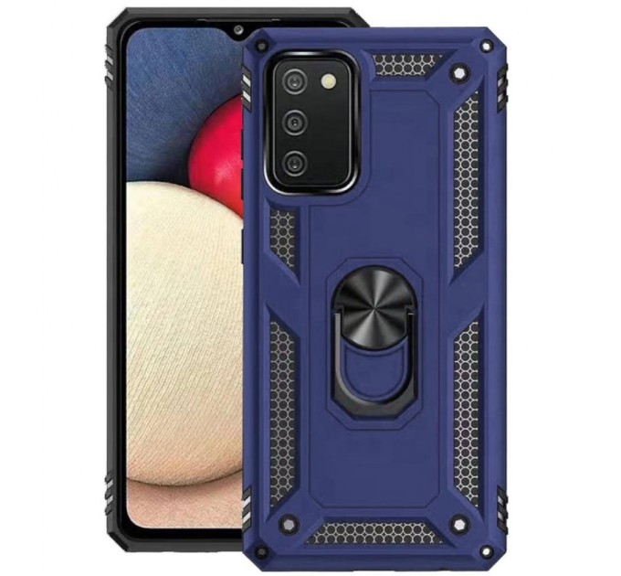 Чохол до мобільного телефона BeCover Military Samsung Galaxy A02s SM-A025/A03s SM-A037/M02s SM-M025 Blue (706013)