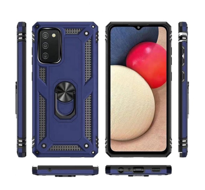 Чохол до мобільного телефона BeCover Military Samsung Galaxy A02s SM-A025/A03s SM-A037/M02s SM-M025 Blue (706013)