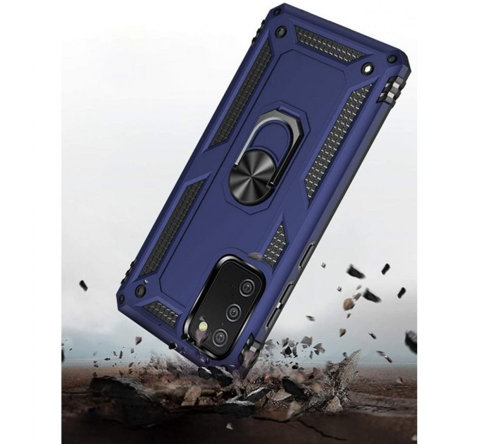 Чохол до мобільного телефона BeCover Military Samsung Galaxy A02s SM-A025/A03s SM-A037/M02s SM-M025 Blue (706013)