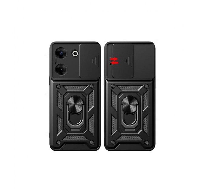 Чохол до мобільного телефона BeCover Military Tecno Camon 20 Pro (CK7n) Black (710003)