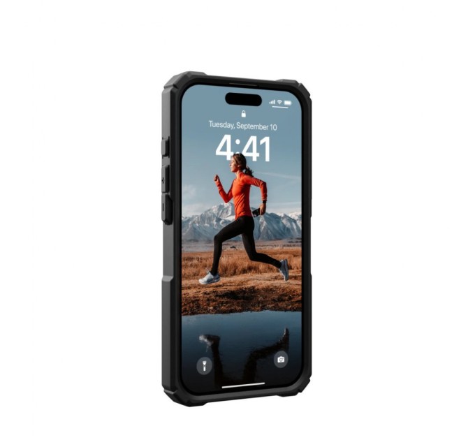 Чохол до мобільного телефона UAG iPhone 15 Pro Plasma XTE Magsafe Black/Orange (114442114097)