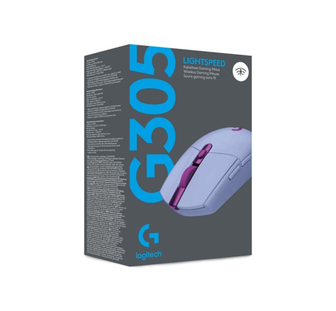 Мишка Logitech G305 Lightspeed Lilac (910-006022)