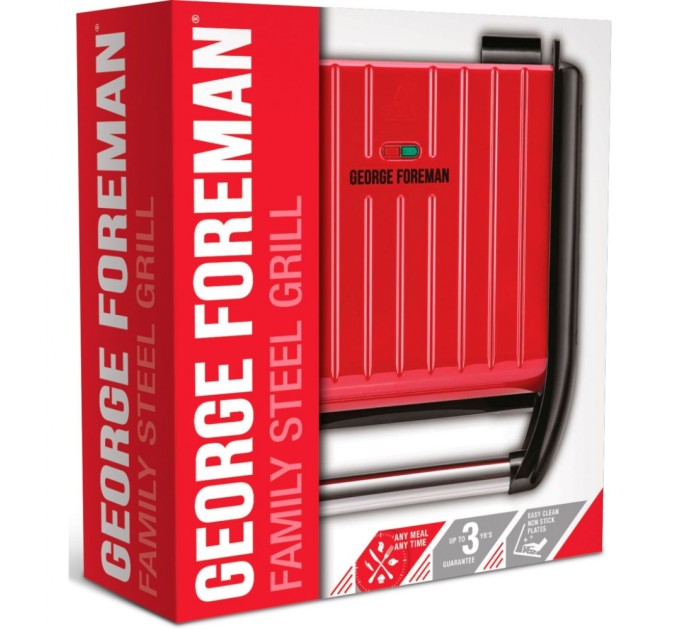 Электрогриль Russell Hobbs George Foreman 25040-56 Family Steel Grill