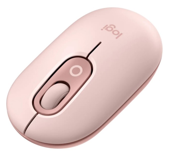 Мишка Logitech POP Mouse With Emoji Bluetooth Rose (910-007413)