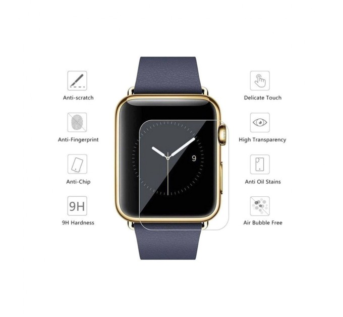 Пленка защитная Drobak Ceramics Apple Watch SE 40mm (2 шт) 313120 (313120)