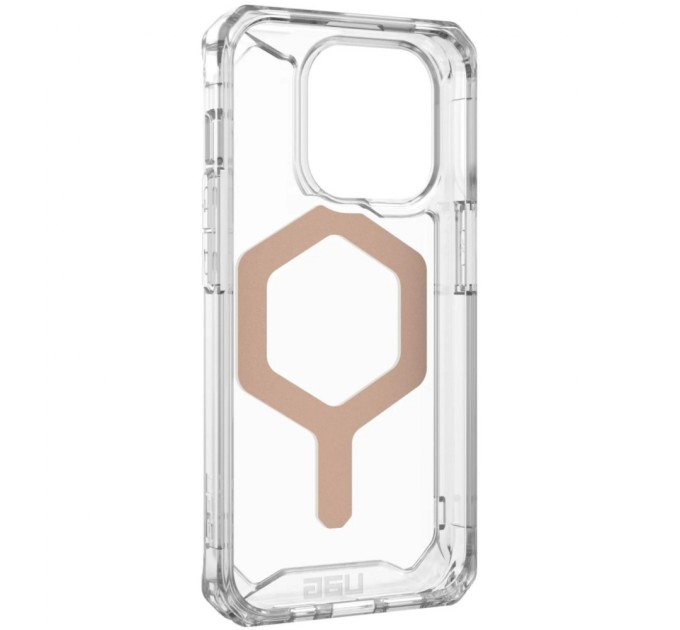 Чохол до мобільного телефона UAG Apple Iphone 15 Pro Plyo Magsafe, Ice/Rose Gold (114286114348)