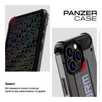 Чохол до мобільного телефона Armorstandart Panzer Apple iPhone 15 Pro Grey (ARM75645)